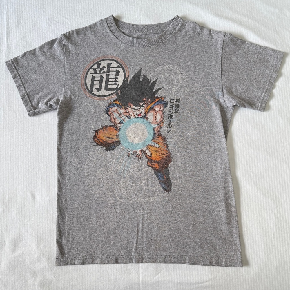 Ripple Junction Gray Dragon Ball Z T-Shirt |Size S